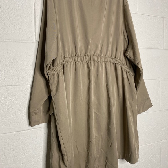 Torrid green utility jacket dress women's size 4 / 4X - Picture 9 of 10